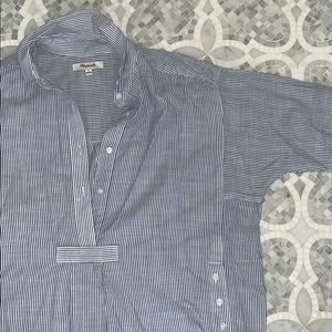 Madewell Tunic Striped shirt